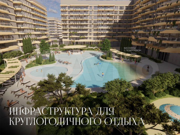 3-к. апартаменты, 62,3 м², 3/9 эт.