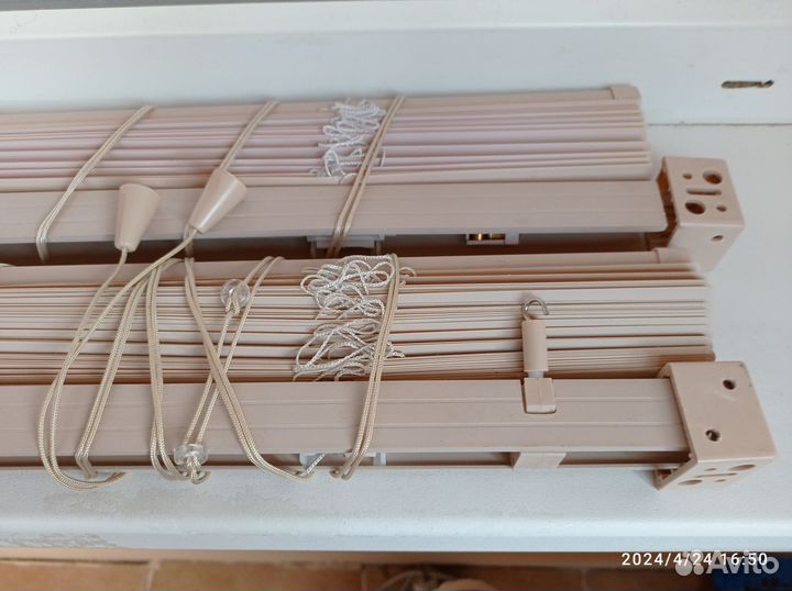 Жалюзи горизонтальные алюминиевые бу