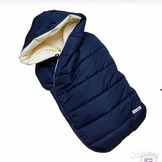 Зимний конверт в коляску