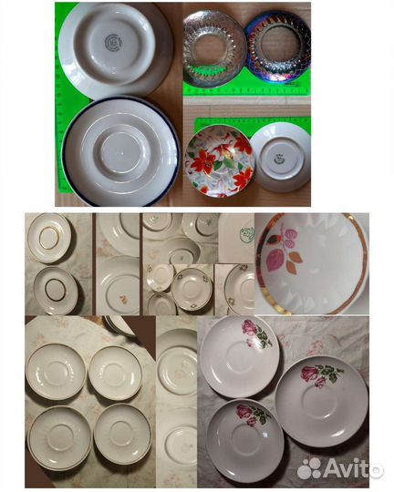 Набор маленьких блюдец