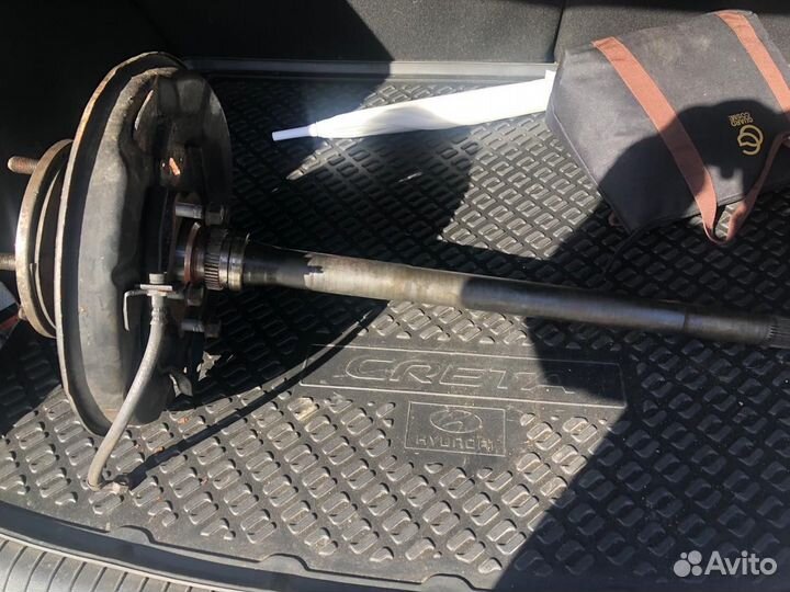 Полуось левая land cruiser 100