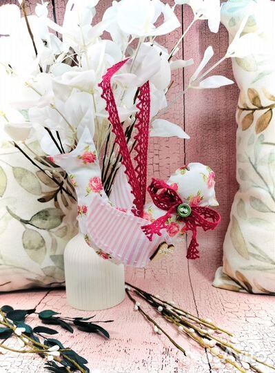 Пасхальные птички и зайки ручная работа