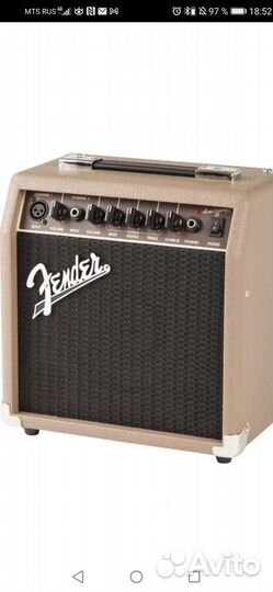 Гитарный комбоусилитель fender