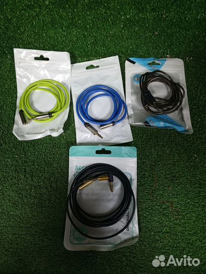 Аудиокабель удлинитель AUX jack 3.5мм 1 метр