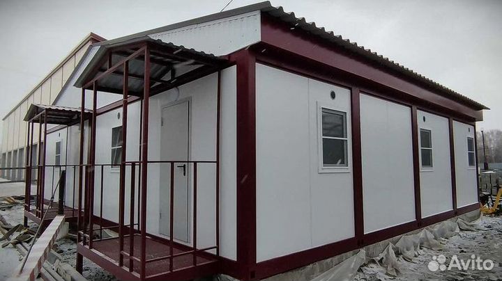 Модульные здания с санузлом