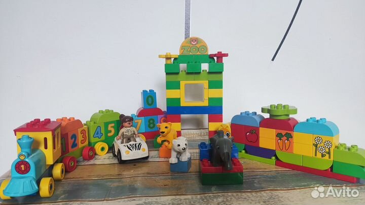 Lego duplo парк аттракционов 10840 и другое