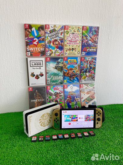 Продажа аренда Nintendo switch oled + Игры