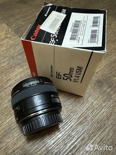 Объектив canon ef 50mm f/1.4 usm