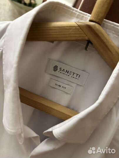 Мужская рубашка белая