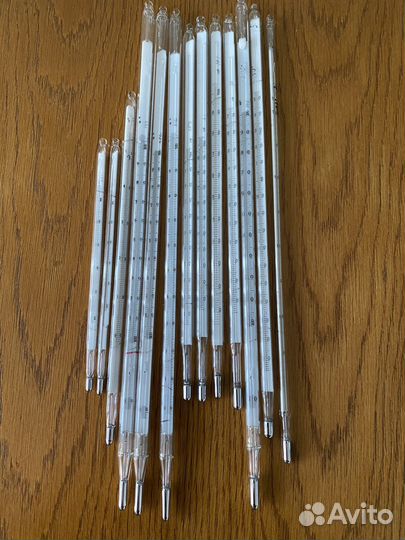 Термометр ртутный лабораторный высокоточный СССР