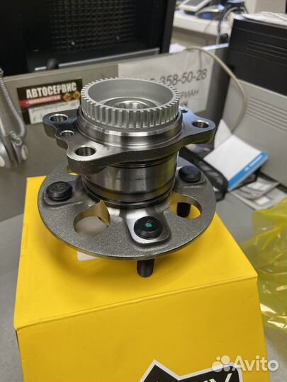 Задний ступичный подшипник ступица solaris rio 3