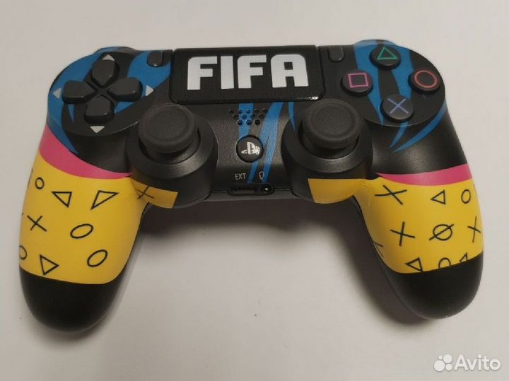 Геймпад PlayStation 4 PS4 принт fifa