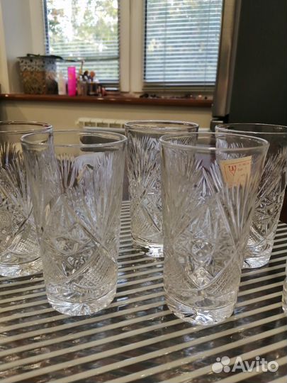 Стаканы хрустальные СССР