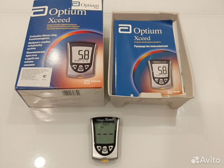 Глюкометр Optium Xceed