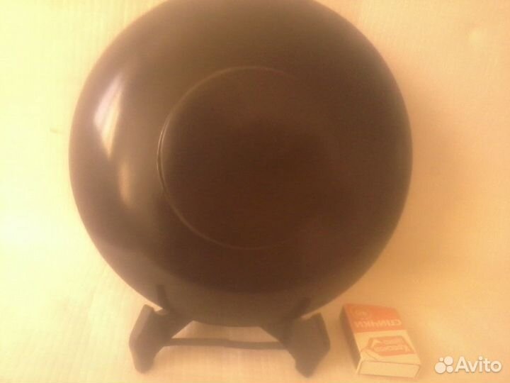 Тарелка декоративная, антикварная, лак, Индия