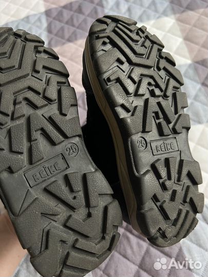 Ботинки зимние для девочки 25 размер Reike