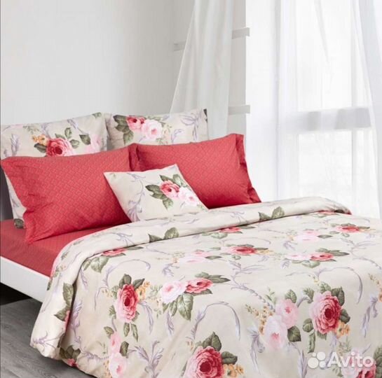 Комплект 1,5 спального белья Lira перкаль