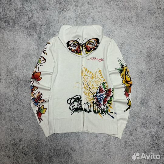 Зип худи ed hardy by christian audigier оригинал