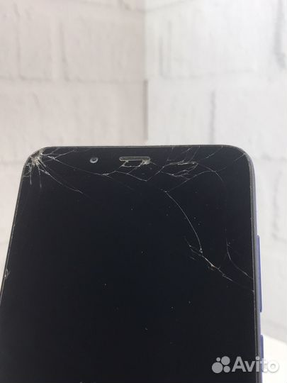 Xiaomi Redmi 7A 2/16 Гб Matte Blue / Битый экран