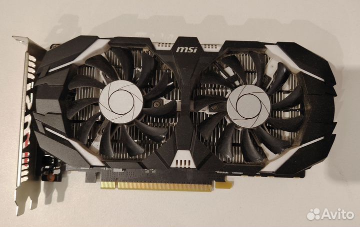 Видеокарта MSI GeForce GTX 1050 Ti OC