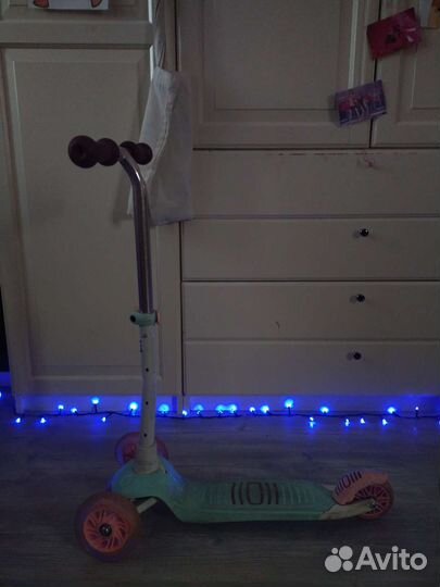 Самокат детский трехколесный бу