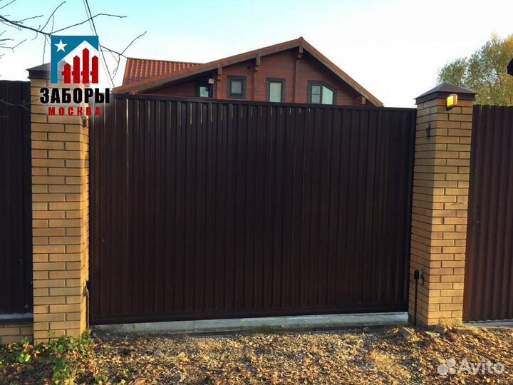 Откатные ворота с доставкой