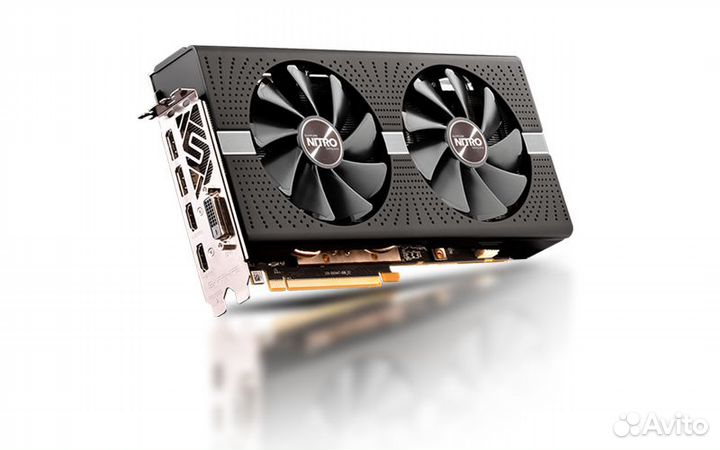 Видеокарта Sapphire nitro+ RX 580 8gb
