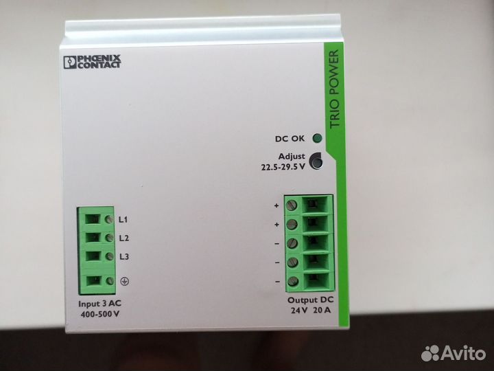 Блок питания phoenix contact 24 v