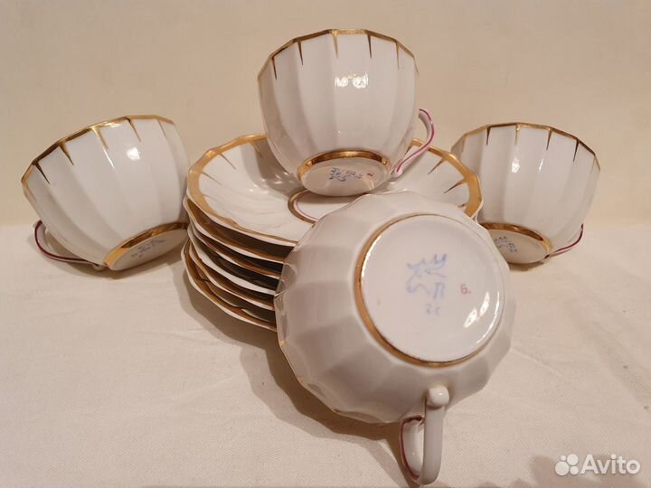 Сервизы чайные 1950-60-х гг