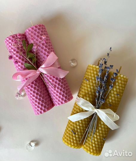 Свечи из вощины