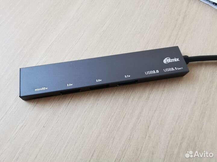 USB разветвитель и картридер новый