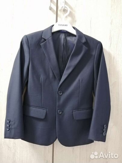 Школьный костюм для мальчика 122 синий