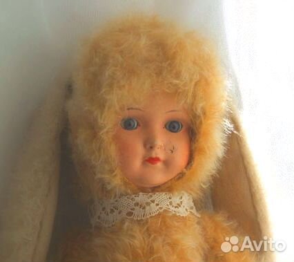 Авторские теддидоллы из антикварных тканей