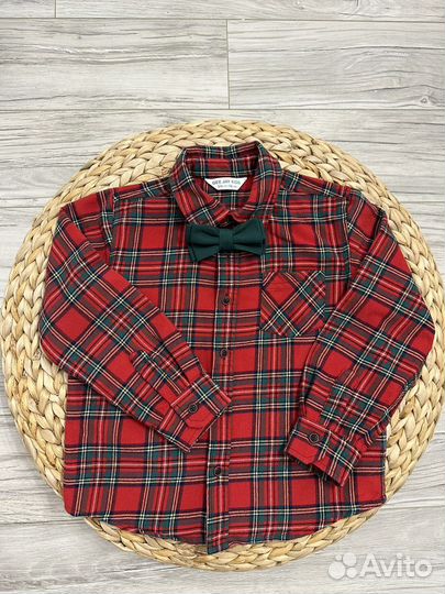 Новогодняя рубашка 116