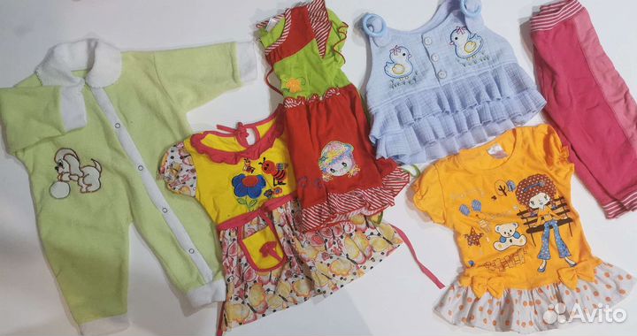 Вещи пакетом на девочку 1-3 года