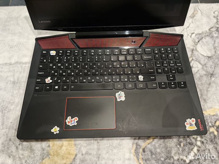 Продам на запчасти ноутбук lenovo y720 15lkb
