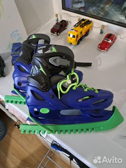 Коньки детские раздвижные 34 37