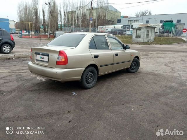 Hyundai Accent 1.5 AT, 2004, 165 000 км