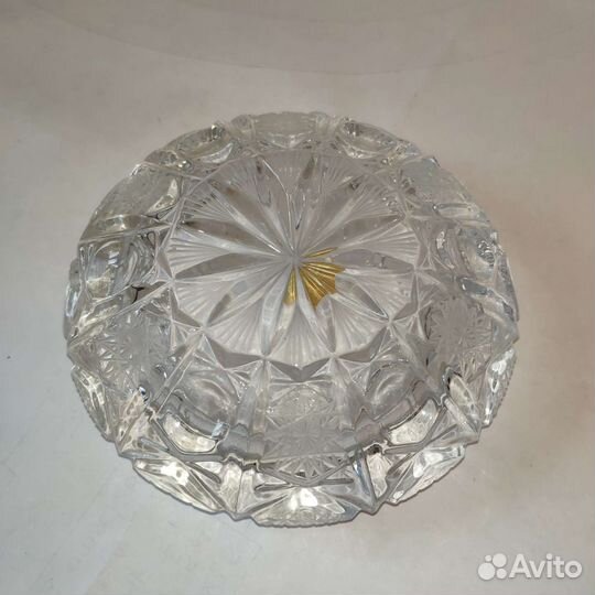 Пепельница хрустальная Kristal Zajecar (Югославия)