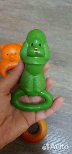 Погремушка редкая целлулойд СССР