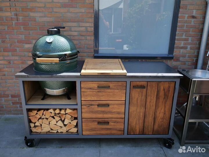 Уличная кухня на дачу