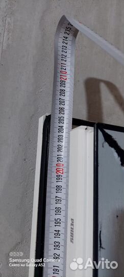 Дверь двухстворчатая пвх (новая) 2 пары