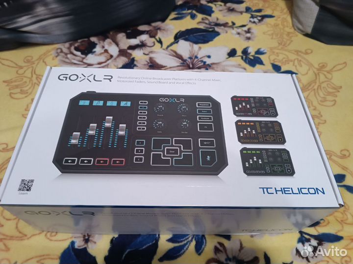 Внешняя звуковая карта TC Helicon GO XLR