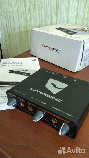 Внешняя звуковая карта amon 24bit 96kgz