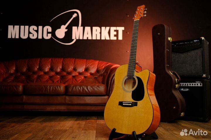 Электроакустическая Гитара Martinez (Комплект)