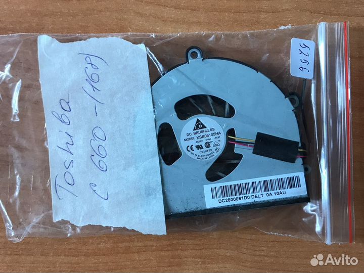 Кулер вентилятор для ноутбука