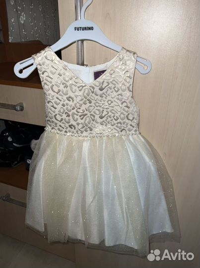 Платье для девочки праздничное 104