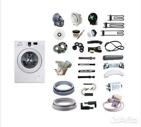 Запчасти для стиральной машины, новые