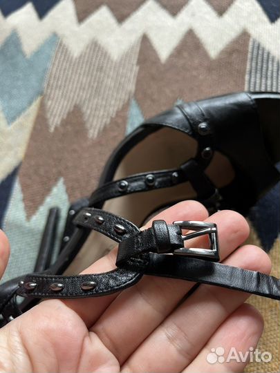 Шпильки на ремнях zara woman 38 размер