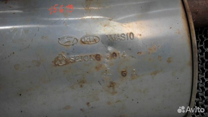 Глушитель Hyundai Santa Fe, 2011